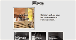Desktop Screenshot of groupe-mignola.net